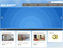 Tablet Screenshot of metalsistemiplus.com